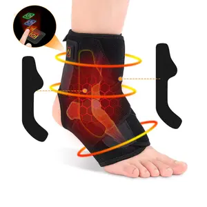 Enkel Warmer, Verwarmde Enkelbrace Wrap Verwarmde Voet Sokken Hot Therapie Voet Wrap Compressie Ondersteuning