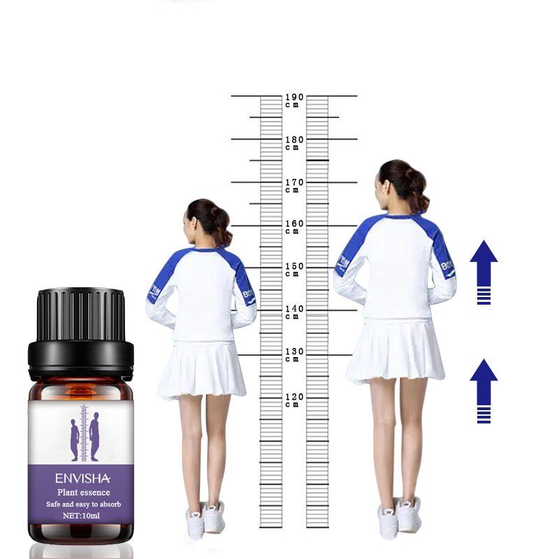 개인 상표 천연 식물 안전 효과적인 촉진 뼈 성장 마사지 오일 높이 증가 성장 오일