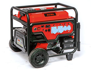Générateur d'essence portable <span class=keywords><strong>Bison</strong></span> avec démarrage par recul, 220V, 194F, monophasé, 18 CV, 9,0 Kva, 9000 W, avec roues - Product Image 2