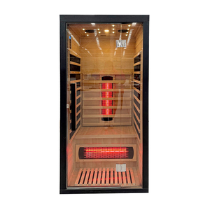 Sauna infrarouge en bois de pruche pour 1 à 2 personnes - Style moderne pour la maison/le <span class=keywords><strong>spa</strong></span>/l'hôtel (OEM pris en charge) - Product Image 2