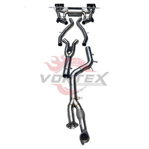 Tubo Intermedio de Longitud Igual Vortex SS304 para BMW M2 G87 S58 3.0T 2023-2025, Sistema de Escape de Alto Flujo y Rendimiento, Sin Ruido Excesivo - Product Image 3