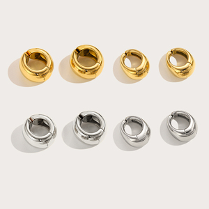 Cool 2024 Hot Selling Waterproof Jewelry Stainless Steel Custom Other Fashion Beautiful Bridal <strong>Clip</strong> <strong>on</strong> <strong>Earrings</strong> for <strong>Girl</strong> - Product Image 1