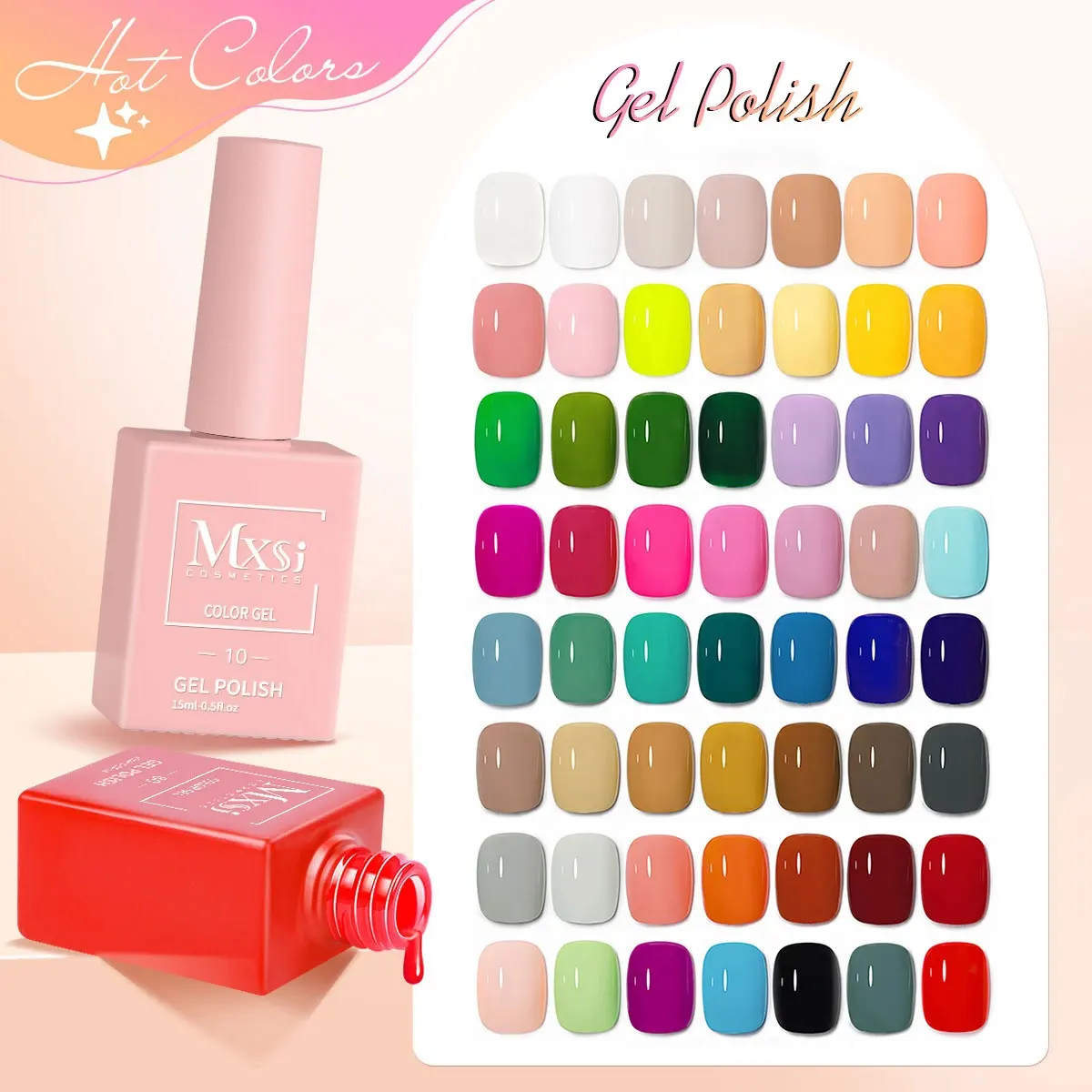 15ml 60 Colors Nails Paint Gel Polish Professional Gel Polish Kit Create Your Own Brand Uv Gel Private Label Nail Polish Set