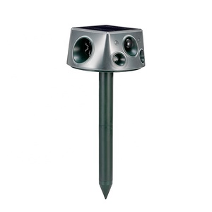 Chingyoo Hayvan Kovucu IP66 Güneş Enerjili Ultrasonik Yılan Kovucu Cihaz Işıklı Sağlam - Product Image 5