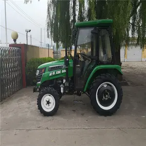 60HP Pertanian Traktor Pertanian 4WD Kecil Taman Traktor untuk Penjualan Panas