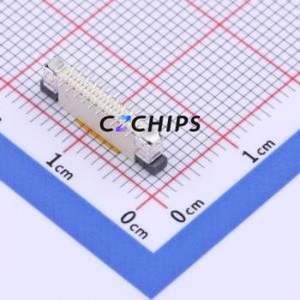 FPC-0.5AL-20PB FFC/FPC Connector SMD,P=0.5mm Connector Drawer Type <b>Single</b> <b>Side</b> Contact / Vertical 20P 0.5mm - Product Image 2