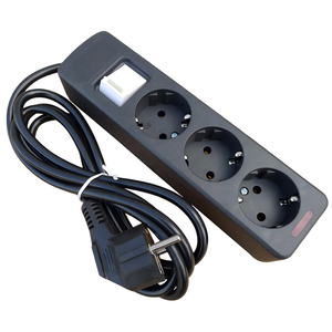 Dây Nguồn Kéo Dài 3 Chiều Kiểu Châu Âu Có Nối Đất Và Công Tắc (E5003ES) - Product Image 1