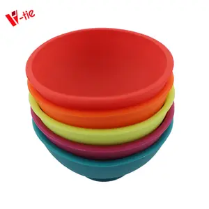 Creative silicone kitchen suppliers item under 1 dollars Condiments Ingredients Seasoning Sauce mini bowl