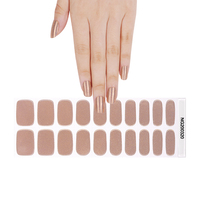 Autocollants d'ongles en gel UV semi-durcis longue durée, très populaires / Tiktok NG200320/NG200322