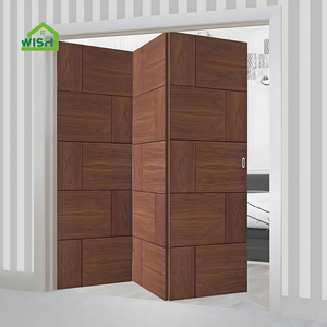 <span class=keywords><strong>Porta</strong></span> Pieghevole Manuale Moderna a Fisarmonica, <span class=keywords><strong>Porta</strong></span> <span class=keywords><strong>Scorrevole</strong></span> Interna in Legno Composito per Uso Residenziale e Commerciale, Finitura di Alta Qualità - Product Image 2