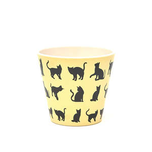 Taza de café expreso de cerámica de 90 ml con diseño de motivos de gatos para amantes del café - Product Image 1