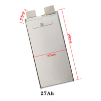 Batterie solide en polymère souple en gros 3.7V 27000mAh 22000mAh 16000mAh, cellules prismatiques NMC pour drones et UAV