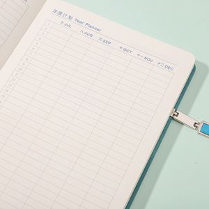 2025 2026Notebooks Customizable Pu Leather Notebook Box Business Journal Gift Set With Pen and Coffee Bottle - Product Image 5