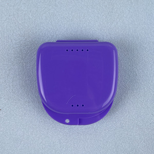 <b>Small</b> dental case with <b>mirror</b>, denture storage box, retainer, orthodontic appliance storage box, manufacturer and wholesale of - Product Image 2