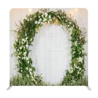 Toile de fond durable pour photomaton, fond d'écran personnalisable pour stand de salon professionnel et décoration de fête
