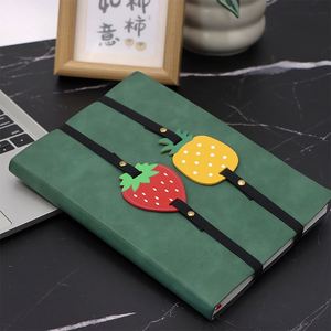 Elastic PU Leather Fruit <b>Bookmark</b> Book Lover Reading <b>Gifts</b> Cute Corner Page Book Marks for Teachers Students - Product Image 4