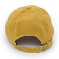 Chapeau de sport vintage avec broderie en détresse Casquettes en coton lavé de couleur unie à la mode Sporty Gorras
