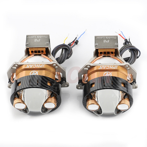 Iphcar độ sáng cao 3inch P8 kép Laser bi LED ống kính máy chiếu 6 + 3 + 2 chip biled đôi laser chiếu sương mù đèn Led xe ánh sáng - Product Image 2