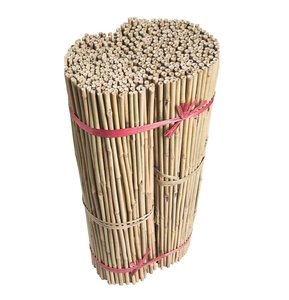 Natural Eco Friendly Bamboo Round Sticks <b>Poles</b> Stakes <b>for</b> <b>Garden</b> Plant Support Agricultural Use and DIY Craft Projects - Product Image 1
