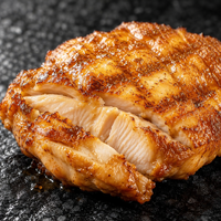 Filet de cuisse de poulet grillé au charbon de bois - Viande de poulet surgelée de qualité supérieure, poulet frit et collations pour fêtes, destiné aux acheteurs exportateurs mondiaux