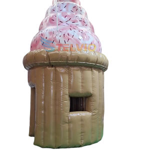 Коммерческая надувная подставка для мороженого, палатка, палатка для еды, киоск для мороженого, киоск для наружного продвижения - Product Image 3