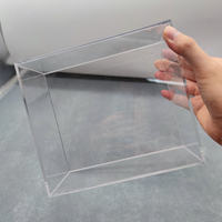 Fournisseur chinois de boîtes de présentation en acrylique transparentes pour cartes TCG Elite Trainer, écologiques, personnalisées et en gros