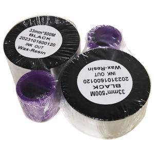 33mm * 450M Tinta resistente a los arañazos Interior/exterior Near Edge TTO Resina LINX Markem Domino Ribbon - Product Image 3