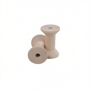 Bobine in legno Ilan 45x60mm 2 pezzi per cucito e artigianato - Product Image 1
