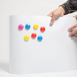 Lámina de Pizarra Blanca Autoadhesiva Removible, Lámina de Pizarra Blanca de PU Autoadhesiva en Rollo para Pared - Product Image 6