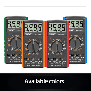 เครื่องวัดมัลติมิเตอร์แบบดิจิตอล LCD สำหรับผู้ผลิตขายส่ง แบบพกพา - Product Image 4