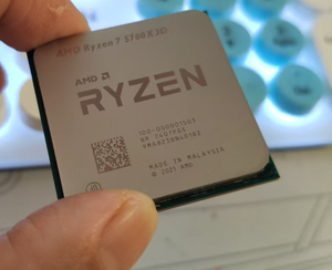 ซีพียูเดสก์ท็อป 7 5700X3D 3.0 GHz 8 คอร์ 16 เธรด ซ็อกเก็ต AM4 มือสอง สำหรับ 7 14nm เพิ่มประสิทธิภาพการทำงานแบบหลายภารกิจ - Product Image 5