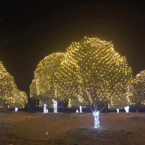 Luci di stringa 2m X 2m 144 <span class=keywords><strong>Led</strong></span> lucine Festival rete maglia stringa festa di Natale di nozze luci di natale - Product Image 4