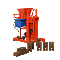Machine de fabrication de blocs de sol rouge