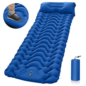 Colchoneta para dormir para acampar, tienda de campaña al aire libre, ultraligera, a prueba de humedad, cojín de aire portátil de TPU para Camping inflable - Product Image 3