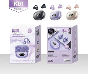 K01 K02 K03 TWS Wireless Open Ear Bone Conduction Headphones Low Latency <b>Gaming</b> Headset LED Digital Display Touch <b>Control</b> - Product Image 6