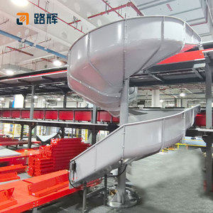 Máng trượt tự động phân loại hàng hóa bằng sợi thủy tinh cao cấp LUHUI 3.5M, hệ thống trượt xoắn ốc trọng lực - Product Image 2