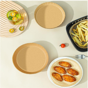 Carta da Forno Monouso <span class=keywords><strong>per</strong></span> <span class=keywords><strong>Friggitrice</strong></span> <span class=keywords><strong>ad</strong></span> <span class=keywords><strong>Aria</strong></span>, 7,9 Pollici, 100 Pezzi, <span class=keywords><strong>per</strong></span> Torte, Snack e Pane - Product Image 3