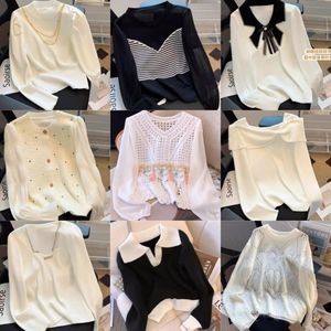 Pulls longs en maille tendance de haute qualité, coupe ample, styles variés pour femmes, vente en gros à bas prix - Product Image 6