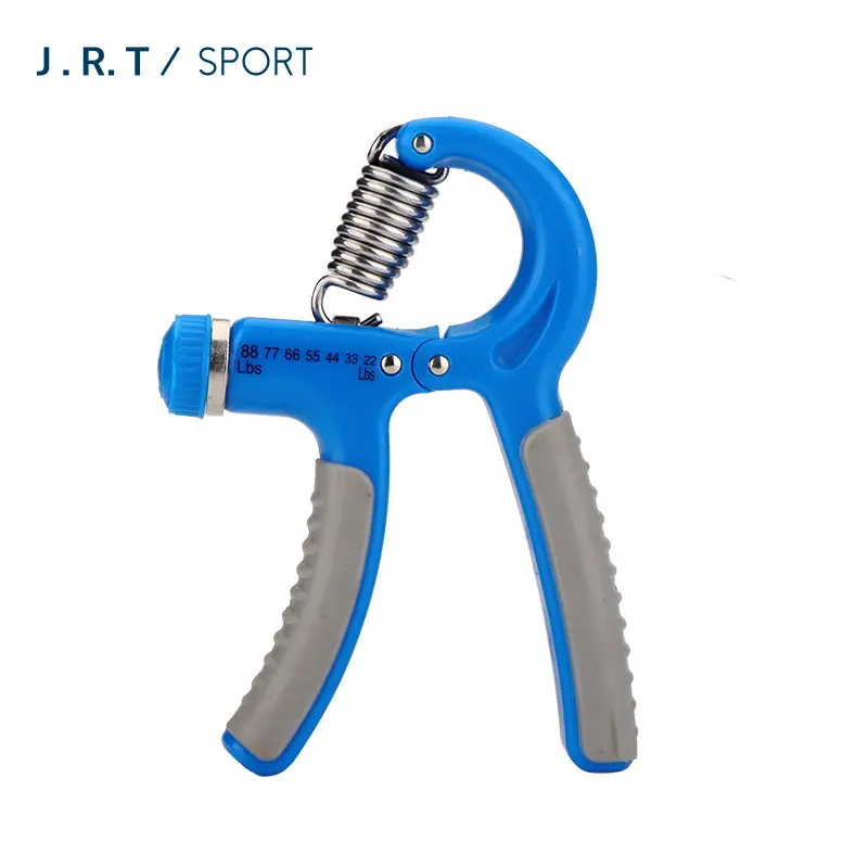 Factory direct-selling hand training device with customizable logo blue portable resistance ring piano grip