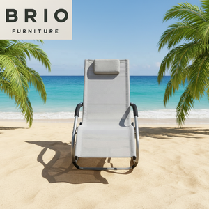 Silla Mecedora de Patio en Oferta, Silla Mecedora Curva <span class=keywords><strong>con</strong></span> Cojín para <span class=keywords><strong>Playa</strong></span>, Jardín, <span class=keywords><strong>Piscina</strong></span>, Interior y Exterior - Product Image 6