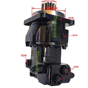 Motore Idraulico Orbitale 4PA39J0313XB per Escavatore, Motore di Rotazione Idraulico per Yanmar B37V VIO30 Terna - Product Image 6