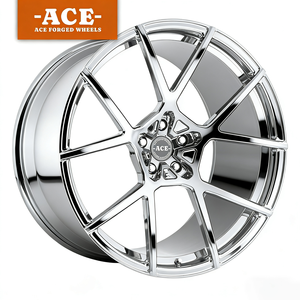 Jantes forgées ACE, noir satiné, 5x110, 5x112, 5x114.3, 5*120, jantes en alliage pour voitures particulières, pour Tesla, Porsche, BMW, Audi, Mercedes, Mustang - Product Image 4