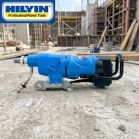 Machine de forage de carottage de béton HILYIN DLCD25S3 avec contrôle de vitesse, trois vitesses 250/200/50 mm, affichage électronique