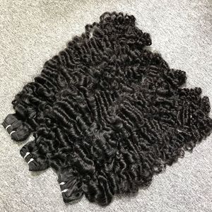 Extension droite de trame de cheveux humains birmans et vietnamiens vierges bruts 100% pour femmes noires Style de vague naturelle - Product Image 1