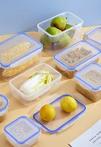 Wholesale Plastic Food Storage Containers Freezer To Microwave Food Containers Eco Friendly Food Containers