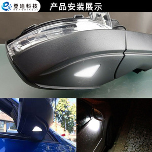 Intermitentes LED para Espejos Laterales para Skoda Octavia II 1Z Pz204, Luz Blanca, Carcasa Transparente, 12V - Product Image 5