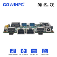 Carte mère industrielle embarquée Intel Core Gen Dual 2.5G LAN DDR4 2HDMI Type-C M.2 NVMe Win11 (i3-1315U, i5-1245U, i5-1335U, i7-1355U)