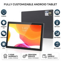 Tablet Educativo Android 14 da 10.1" con WiFi, 4GB RAM, 64GB ROM, GMS, Schermo IPS per Aule Scolastiche, Fornitura OEM Personalizzata per Marchi