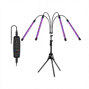20W High-efficiency Aluminum Alloy Multi-head <b>LED</b> Grow <b>Light</b> Indoor Plant Growth <b>Lights</b> Full Spectrum - Product Image 1