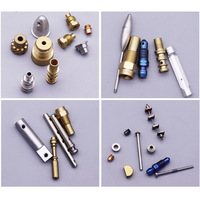 CNC Machining Services Aluminum Stainless Steel Copper Parts ±0.005mm for Auto Medical Laser Robotics Drones Mechanical Assembly